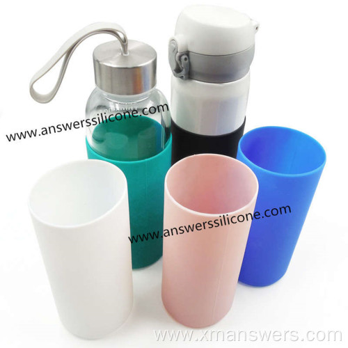 Customized Silicone Bottle Sleeve for Glass Bottle